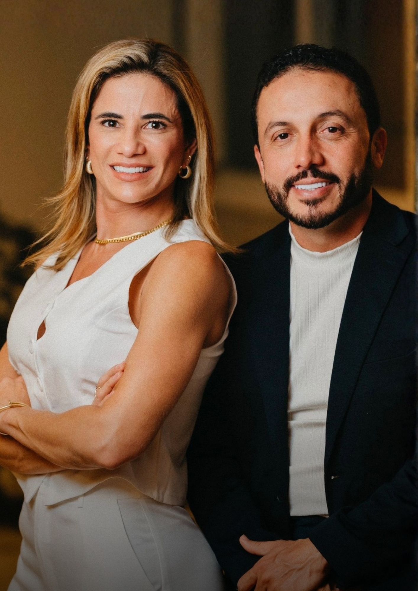 Valéria Barros e Markus Barros, fundadores da Trevo Açaí